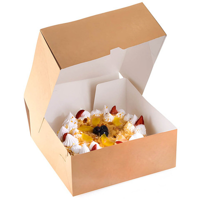 Контейнер бумажный для десертов Eco Cake 4500 225x225x90 мм 1/100