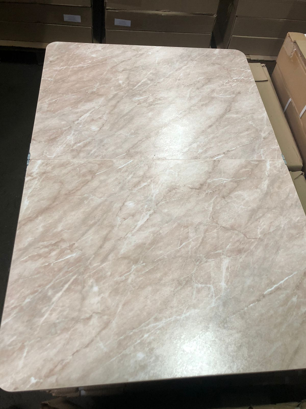 Обеденный стол поворотно-раскладной с пластиковым покрытием СТД10 800*600(1200)