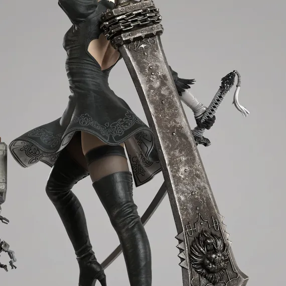 2B Two Swords - Nier: Automata
