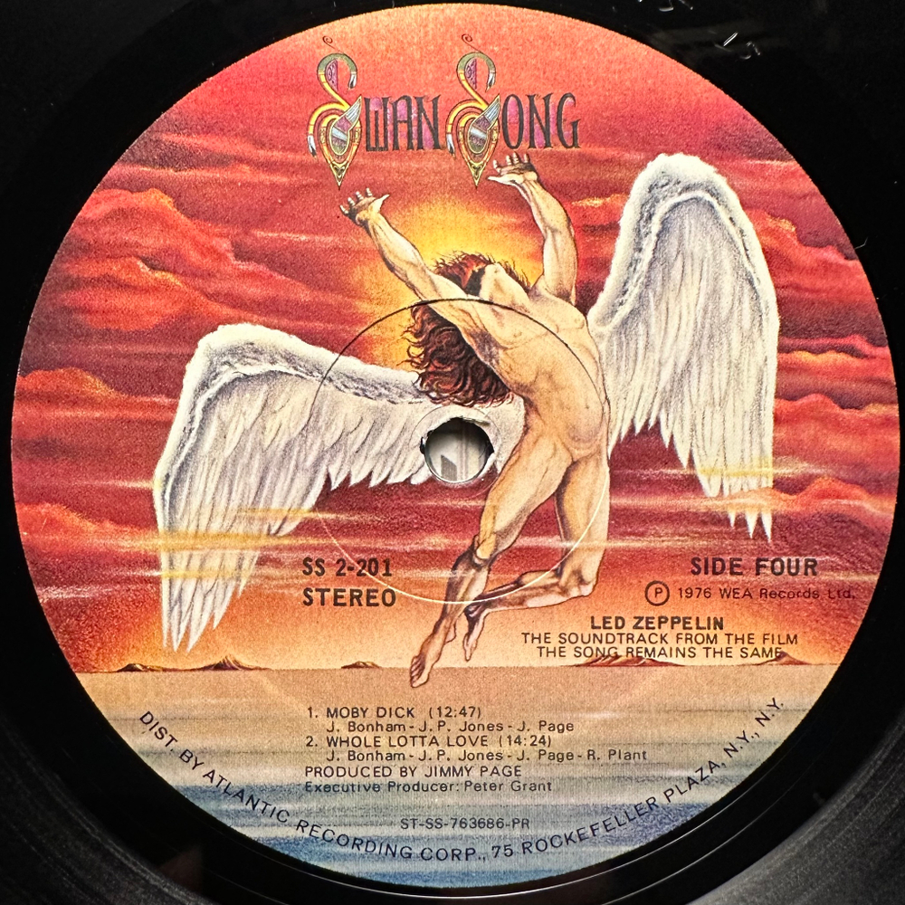 Led Zeppelin - The Soundtrack From The Film The Song Remains The Same 2LP (США 1976г.)