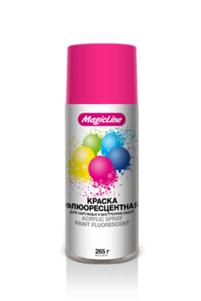 1020 Краска розовая флуорисцентная (265г) (3902)
