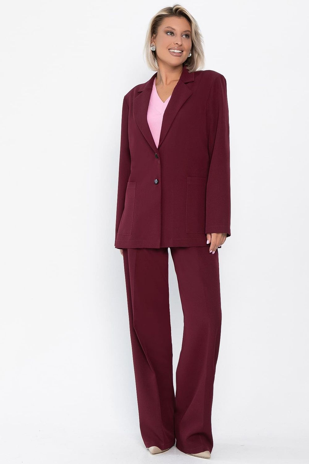 Брюки Брайн (слива) Б14104-34М LT Collection