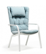 Подушка-подголовник для лаунж кресла Nardi Folio, голубой