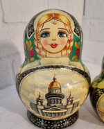 Матрешка "Санкт-Петербург" 5 мест