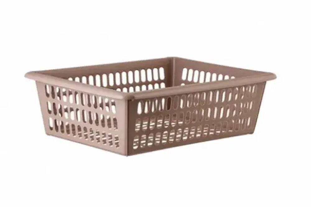 Корзинка универсальная с перфорацией для хранения «ПЕРФЕКТХАУС», 40*30*13см, 9л