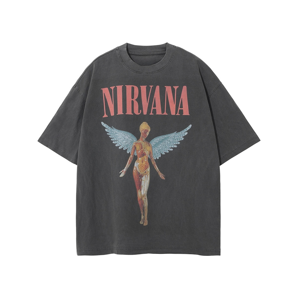 Футболка Off Street принт Nirvana