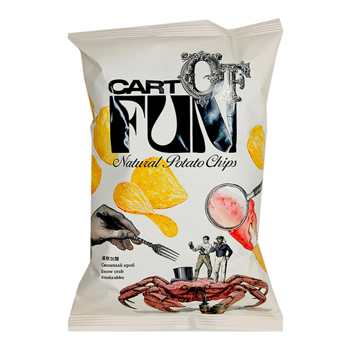 Чипсы Cart of Fun Краб 67гр
