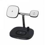 Беспроводное зарядное устройство WIWU M8 Power Air 15W 4 в 1 для смартфона/Apple Watch/AirPods/Apple Pencil (1st Generation) (черный)