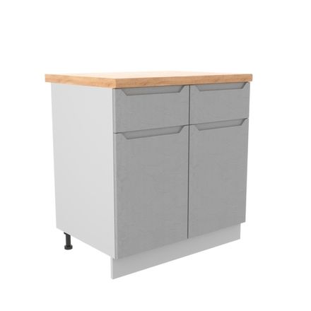 Кухня Модуль С2ЯШ 800 Тренто Штукатурка белая