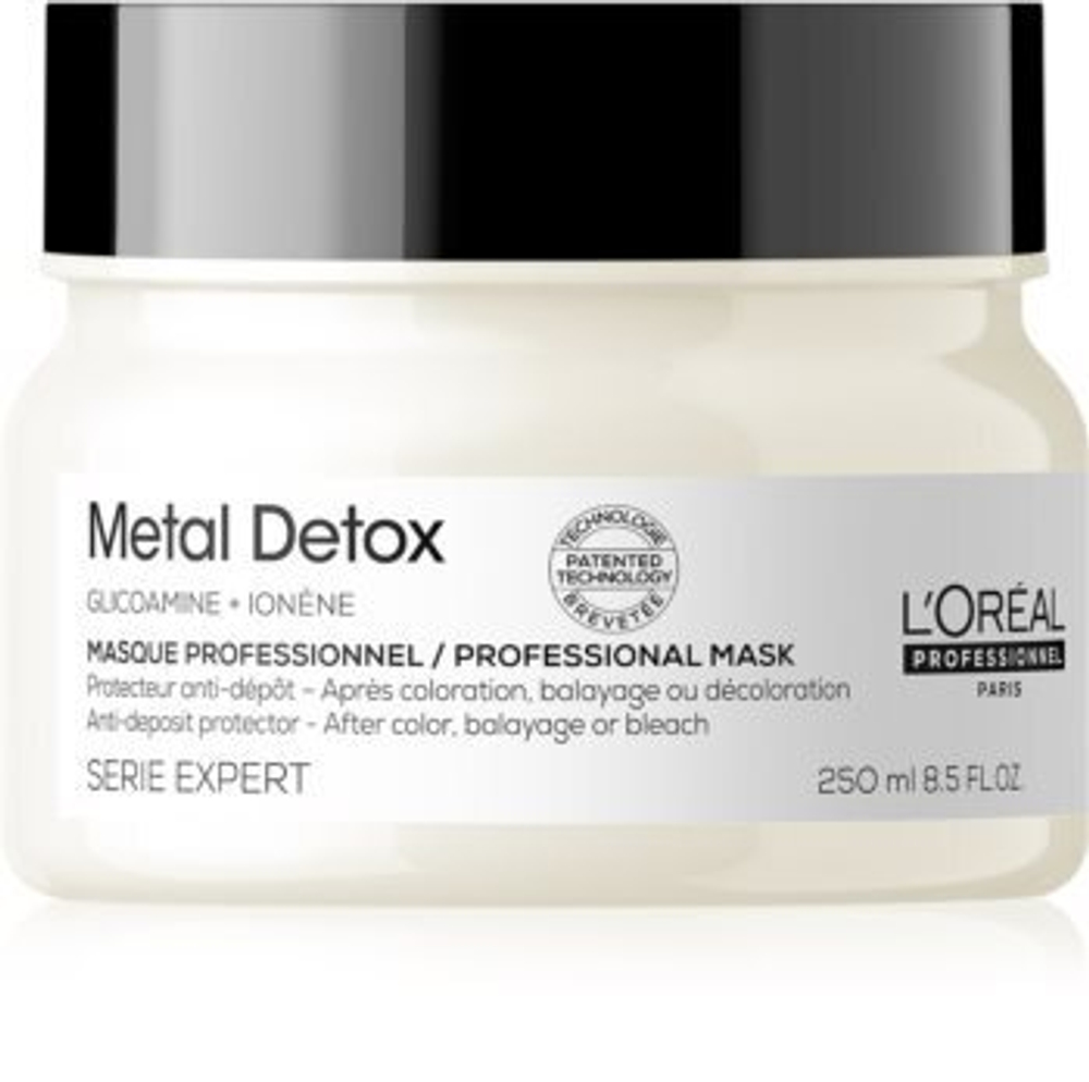 Глубоко питательная маска после окраски L`oreal Serie Expert Metal Detox 250 мл