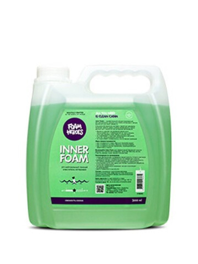 Foam Heroes Inner Foam pH-нейтральный состав для химчистки салона, 3л