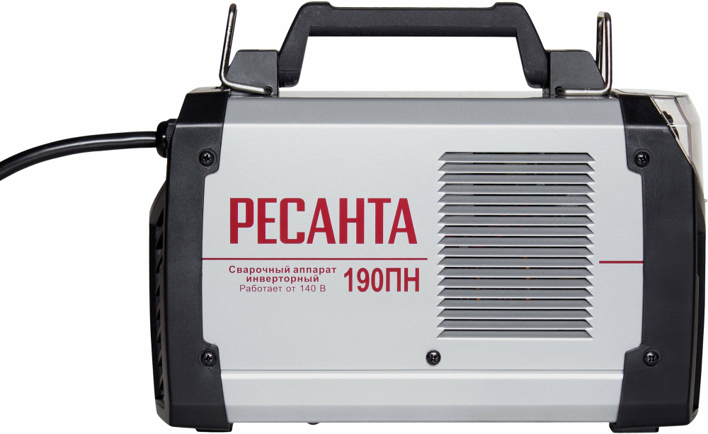 Сварочный аппарат инверторный Ресанта САИ-190ПН (ММА, 190 А, ПВ - 70%)