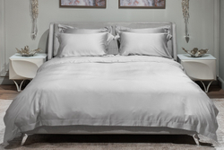 Пододеяльник 200x220 Garda Decor Сопрано серый