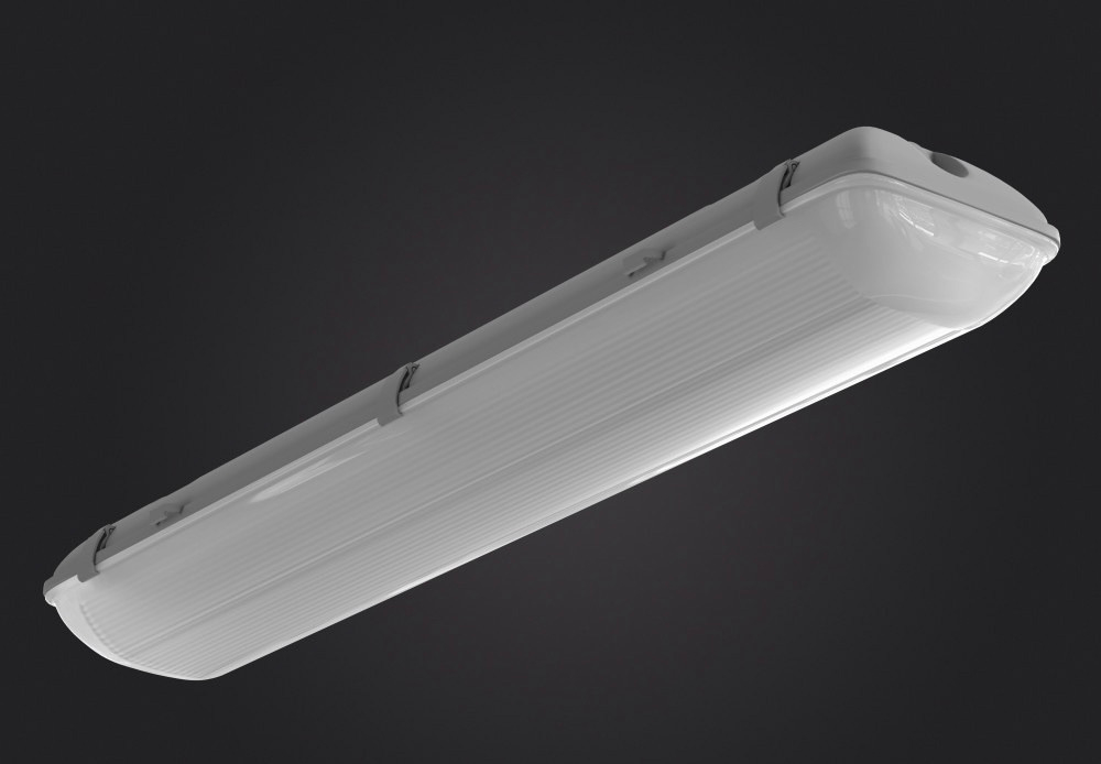 Светильник LED Арктик мини (ЛСП 2х18) 17Вт 3000К IP65 2200Лм Опал 655х125х105мм DARKLUM