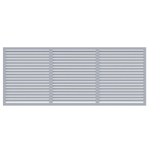 Экран радиаторный ПР фланец 600х1500 пластик Gray ERA