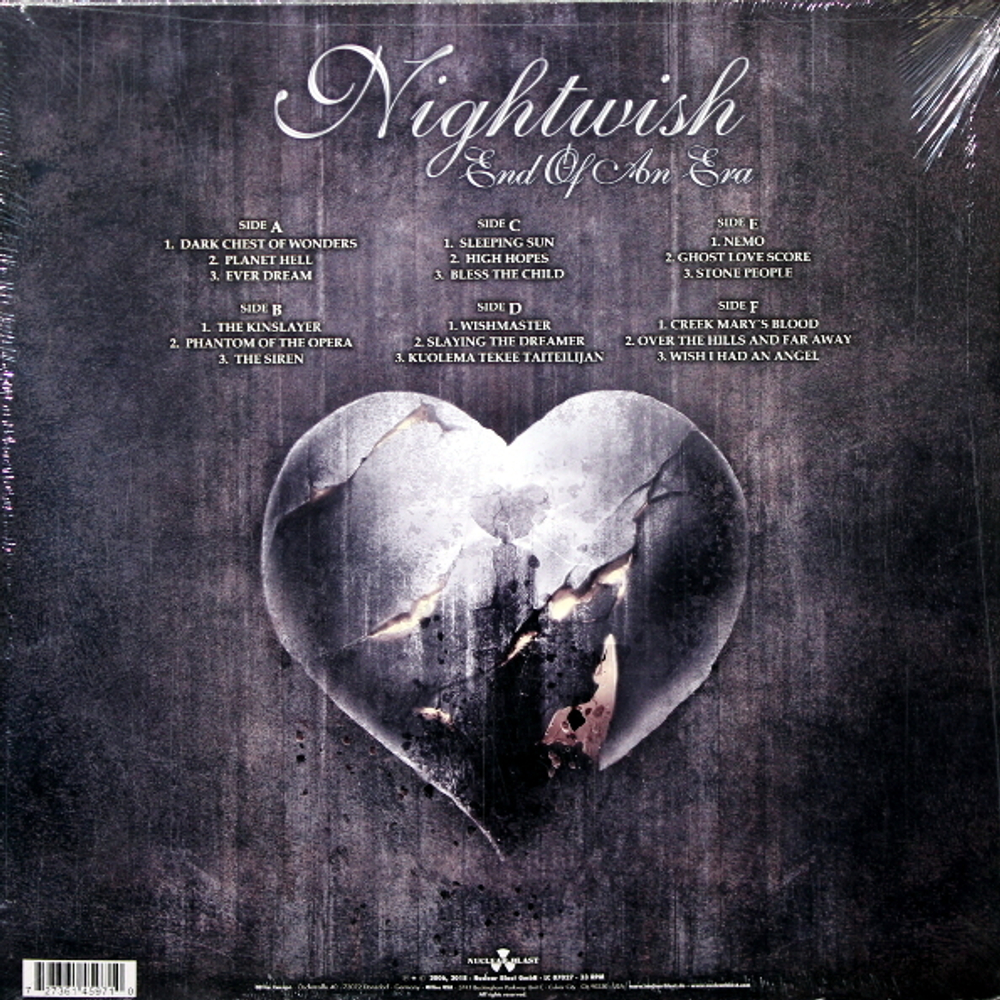 Nightwish / End Of An Era (Coloured Vinyl)(3LP)