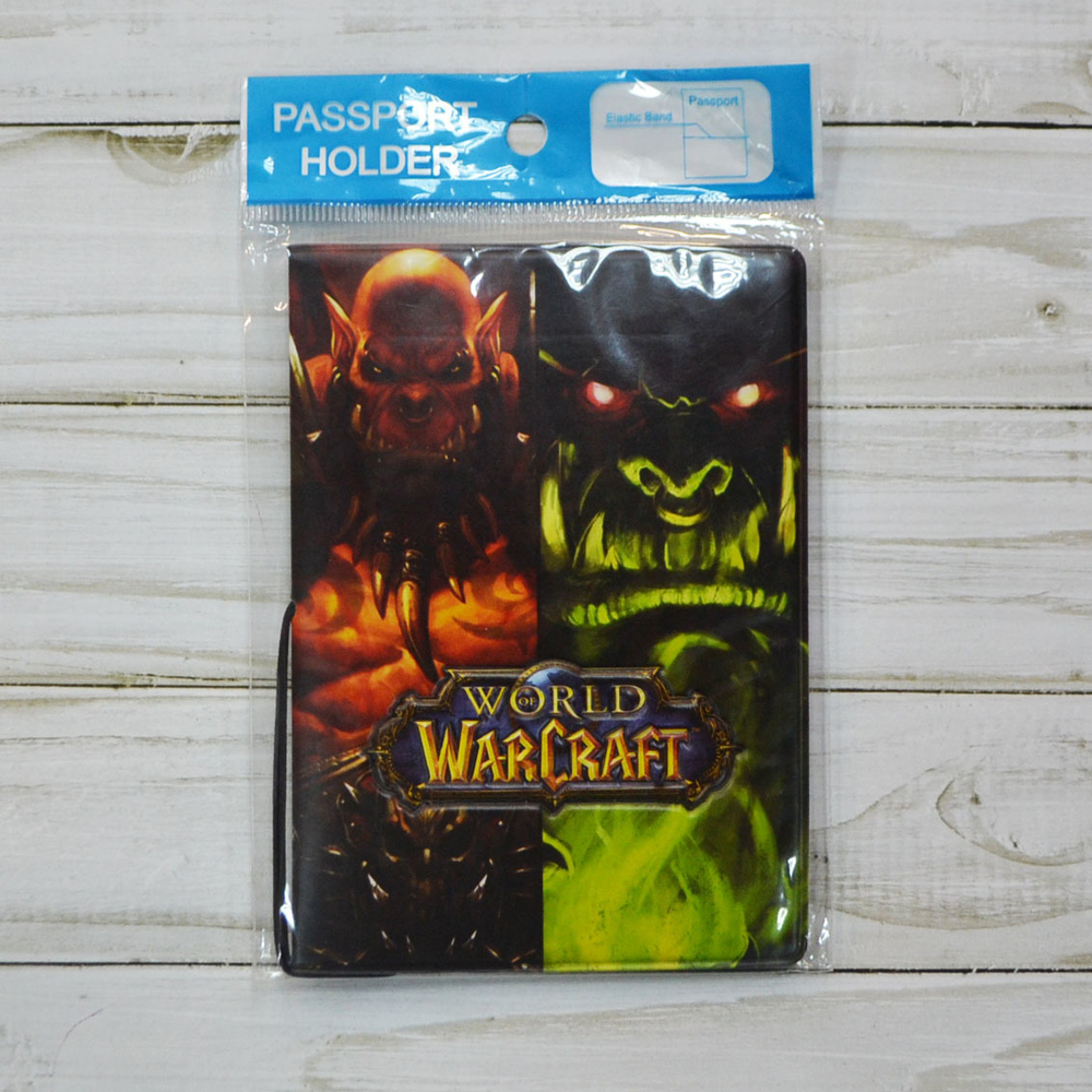 Обложка для паспорта "World of Warcraft / WOW / Варкрафт"