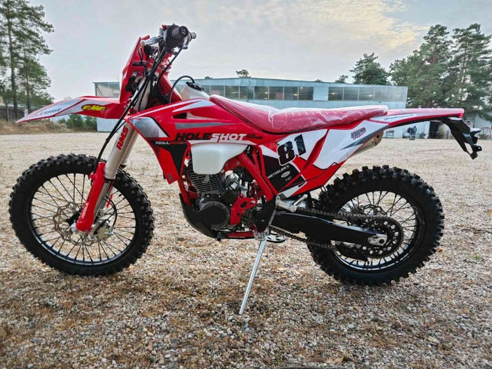 Мотоцикл кроссовый эндуро REGULMOTO Holeshot Red Edition