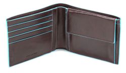 Кошелек Piquadro Blue Square коричневый телячья кожа (PU257B2/MO)