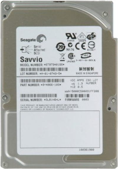 Жесткий диск Seagate Savvio 10K.1 SFF SAS (73GB/10K/3.0Gbps) 9Y4066-103
