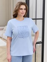 Футболка Соло-2 Виотекс ГОЛУБОЙ