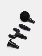 Массажер для тела перкуссионный KONKA 8810 электрический, вибрационный, 8 насадок