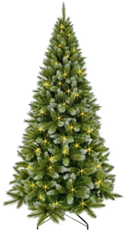 Ель Женева заснеженная 185 см., 152 лампы, ЛЕСКА, Triumph Tree (73178)