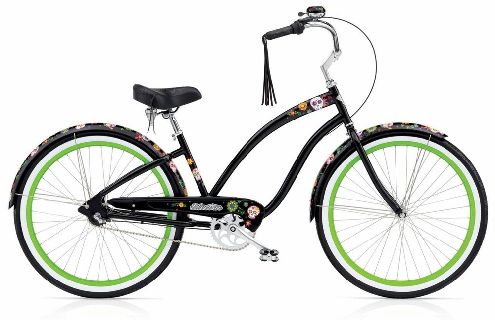 Комфортный велосипед Electra Cruiser Sugar Skulls 7i (2020)