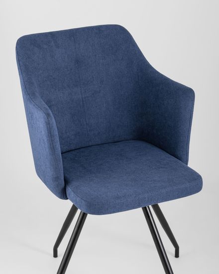 Стул Suri  вращающийся синий