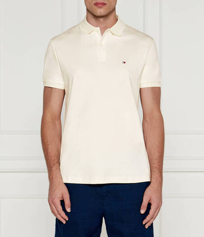 Поло Tommy Hilfiger - экрю(MW0MW35585)