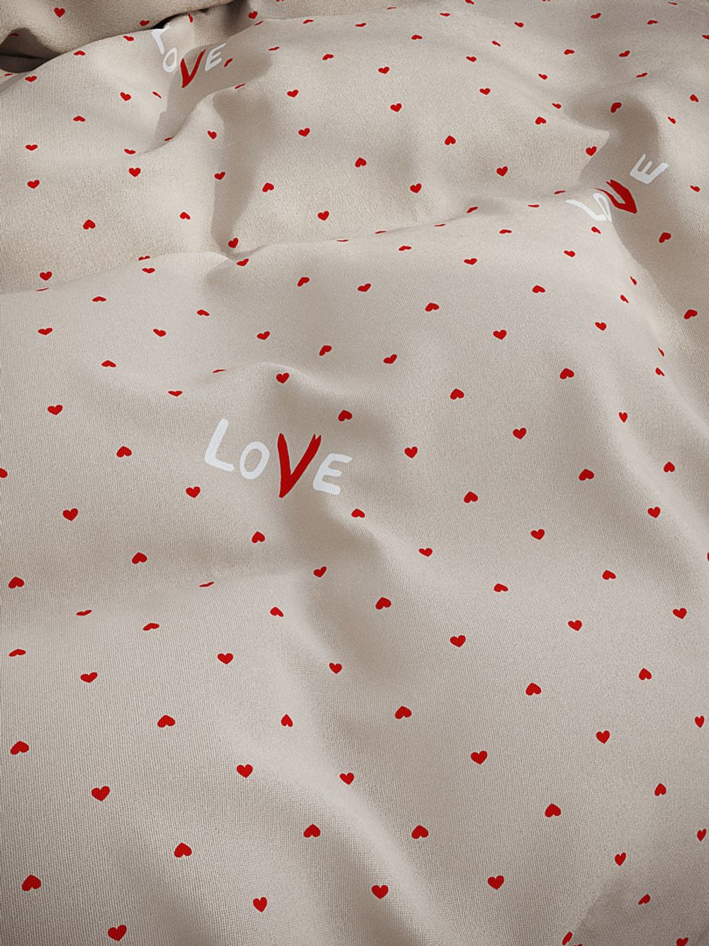 Простынь перкаль Сказка "Лав" 240x215 см