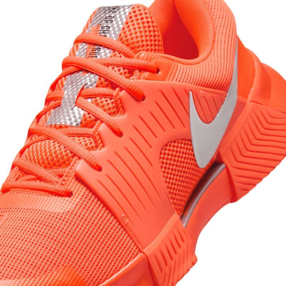 Теннисные кроссовки Nike Zoom GP Challenge 1 HC Premium - hyper crimson/metallic silver