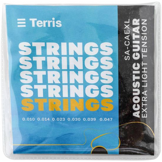 Струны для акустической гитары 10-47 TERRIS SA-CAE XL