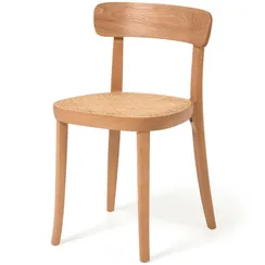 Стул Romane светлый бук с сиденьем из ротанга