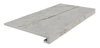 Фронтальная ступень клееная Ифран серый светлый мат. обр. (KM6060G0061RGCF)