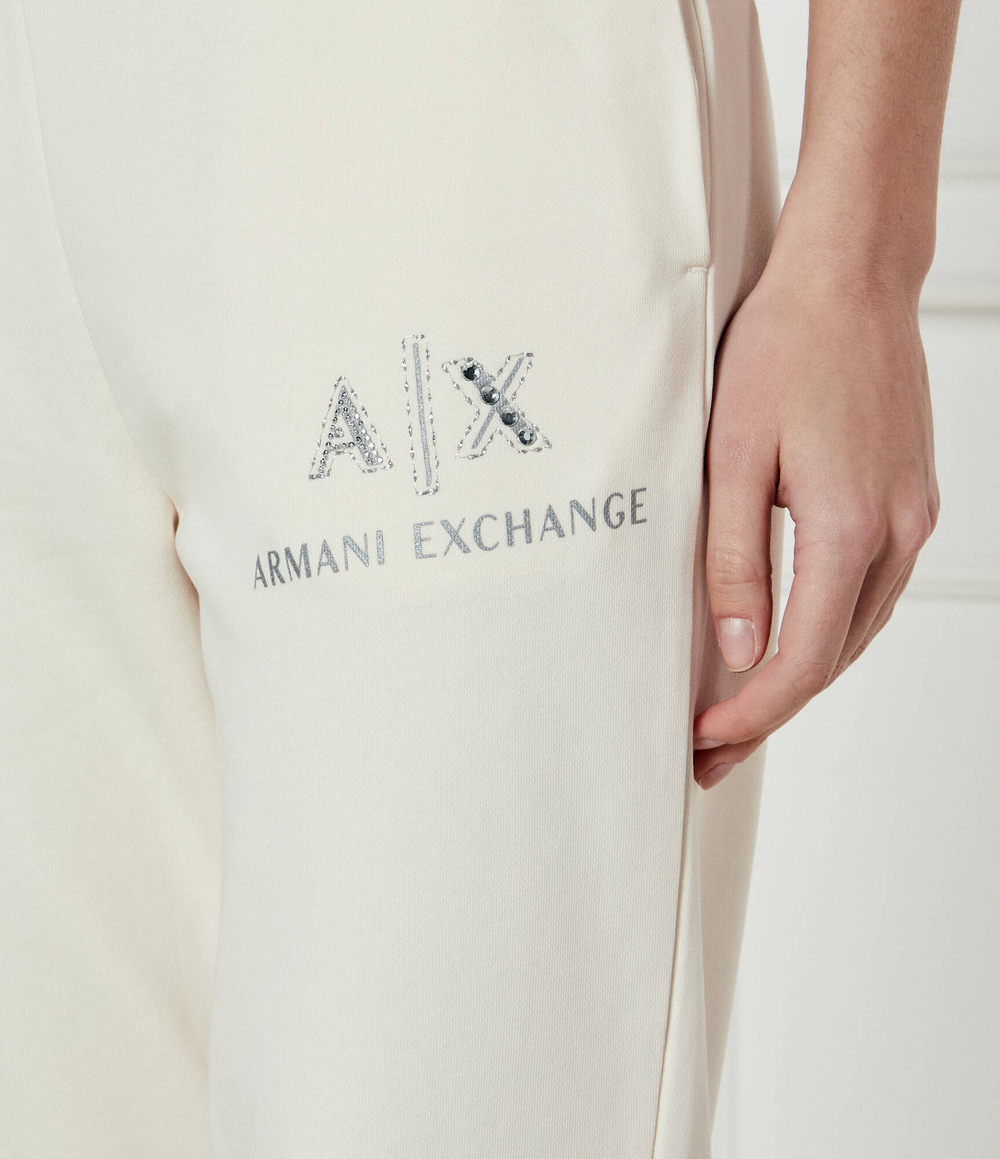 Спортивные штаны Armani Exchange - экрю(XW000162 AF11851)