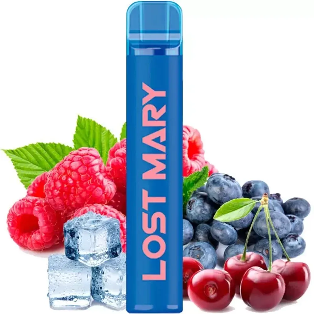 LOST MARY CM1500 - Blue Razz Cherry Ice (5% nic)