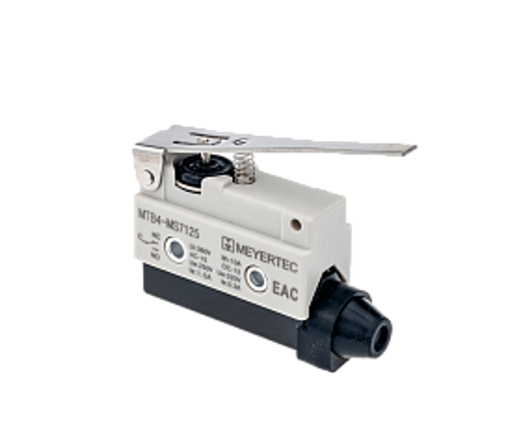 Выключатель концевой, NO+NC, IP54,рычаг нажимной MTB4-MS7125 арт.54260