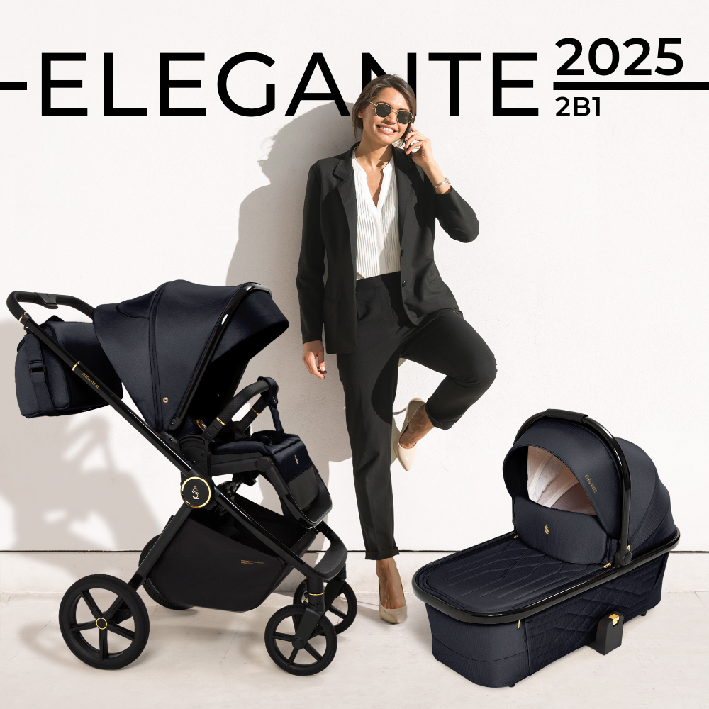 Коляска 2в1 Sweet Baby Elegante GL Black