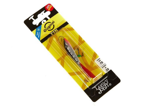 Балансир Lucky John FIN 5 с тр. 70мм/12HRT блистер