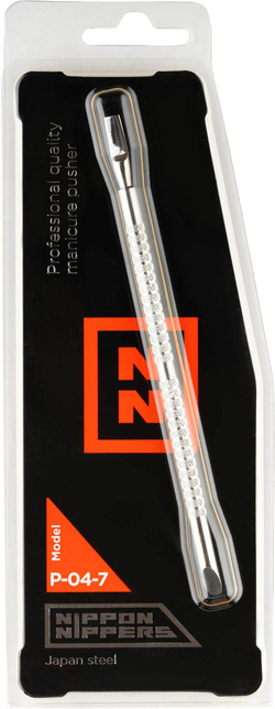 Пушер Nippon Nippers P-04-7 для маникюра Копытце плоская лопатка 130мм
