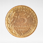 France, 5 Centimes 1995, VF