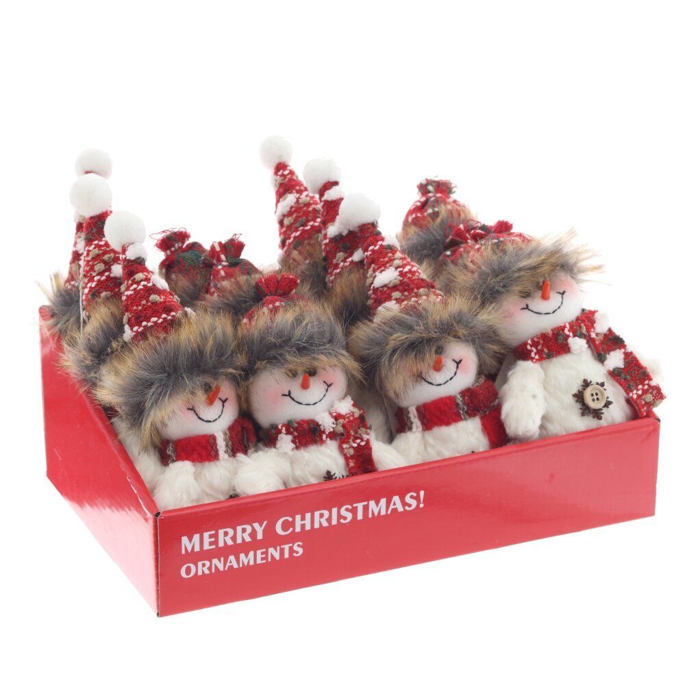 GAEM Снеговик подвесной, L10 W6 H19 см, 2в.