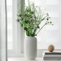 IKEA STILREN  (ИКЕА СТИЛРЕН)  -  Ваза, белая, 22 см