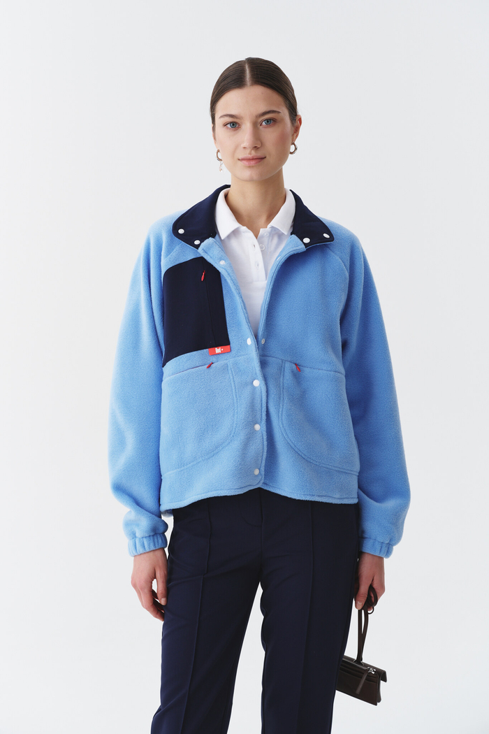 Куртка медицинская женская Аттакай, скайблю