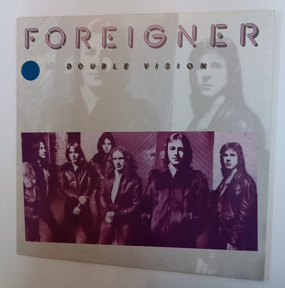 Винтажная виниловая пластинка LP Foreigner Double Vision (France 1982)