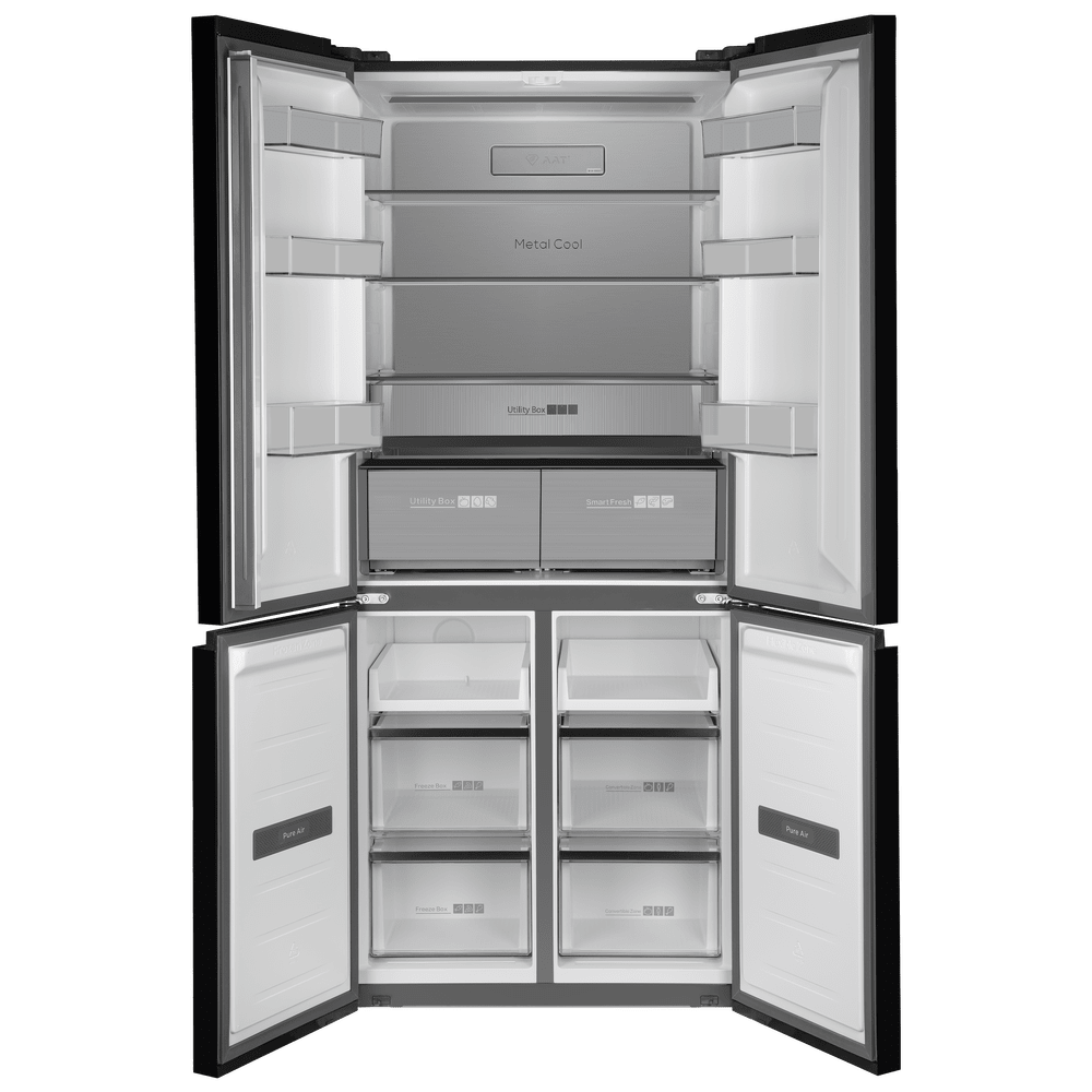 Холодильник с инвертором MAUNFELD MFF190NFSB01