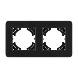 Рамка стеклянная FRM-OMALI-SFGS-2-BK (Arlight, -) 049709