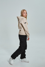 Худи дл/р с начесом д/м LEYZ 10039