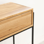 Туалетный столик консоль из дикого дуба